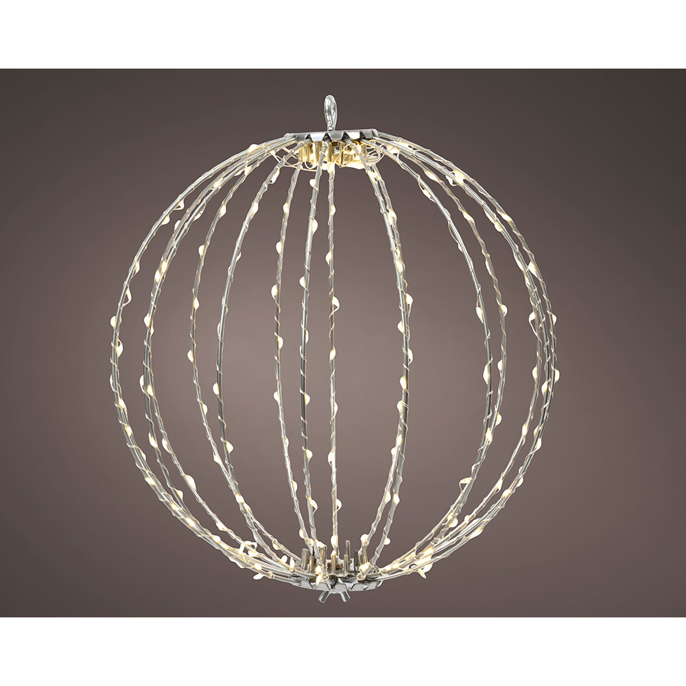 DECORACION BOLA COLGANTE LED 58CM 480L