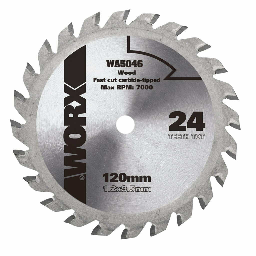 DISCO CORTE MADERA 120MM WA5046 WORX