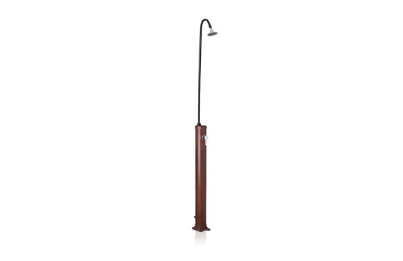 DUCHA SOLAR JARDIN IMITACION MADERA 9 LITROS AR1009W 1