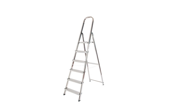 ESCALERA ALUMINIO DOMESTICUNICA 6 PELDAÑ
