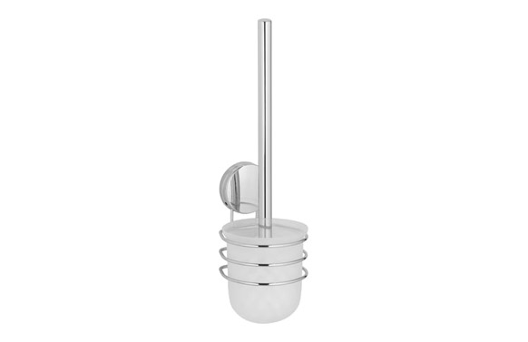 ESCOBILLERO WC STATIC-LOC ACERO CROMADO