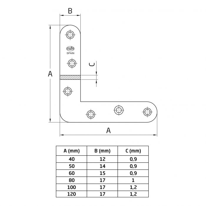 ESCUADRA 2-50 BICROM DISPLAY AMIG 2