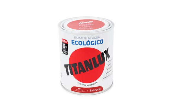 Esmalte al agua ecologico satinado