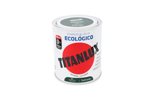 Esmalte al agua ecologico satinado