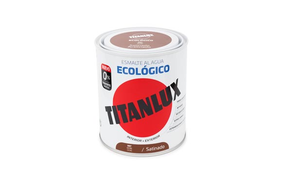ESMALTE AL AGUA ECOLOGICO SATINADO 250 ML OCRE 01T058714/5699214 1