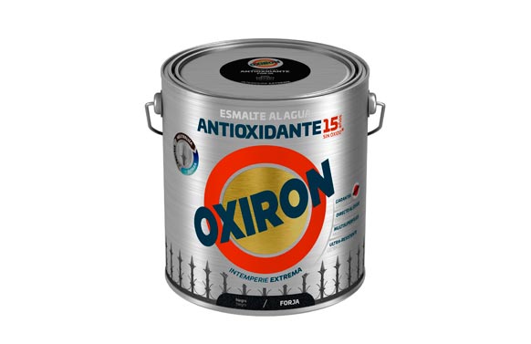 ESMALTE ANTIOXIDANTE AGUA 2,5 L NEGRO