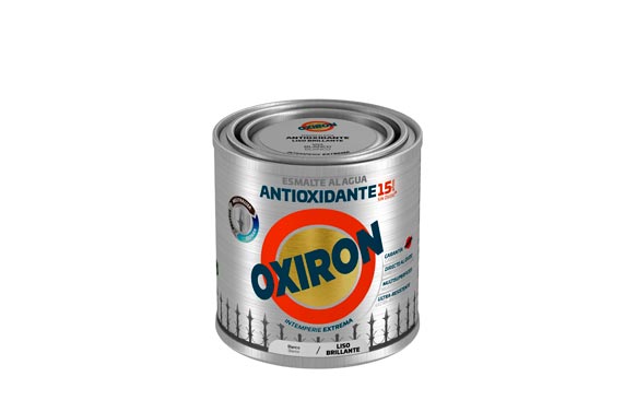Esmalte antioxidante agua oxiron liso brillante
