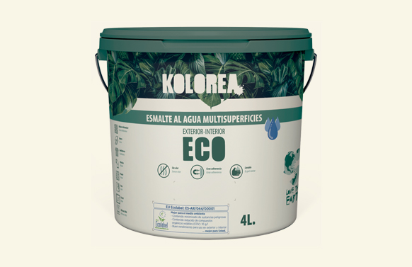Esmalte al agua eco satinado