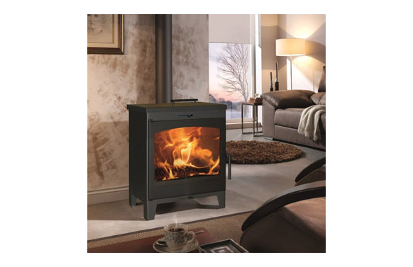 ESTUFA LEÑA DURHAM        6,3 KW ECODESI