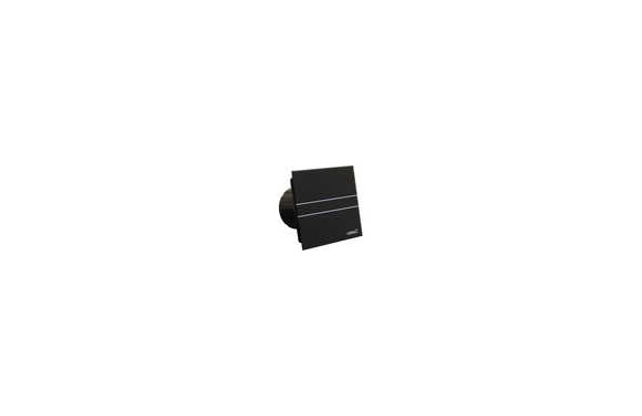 EXTRACTOR DE BAÑO CRISTAL NEGRO 8W