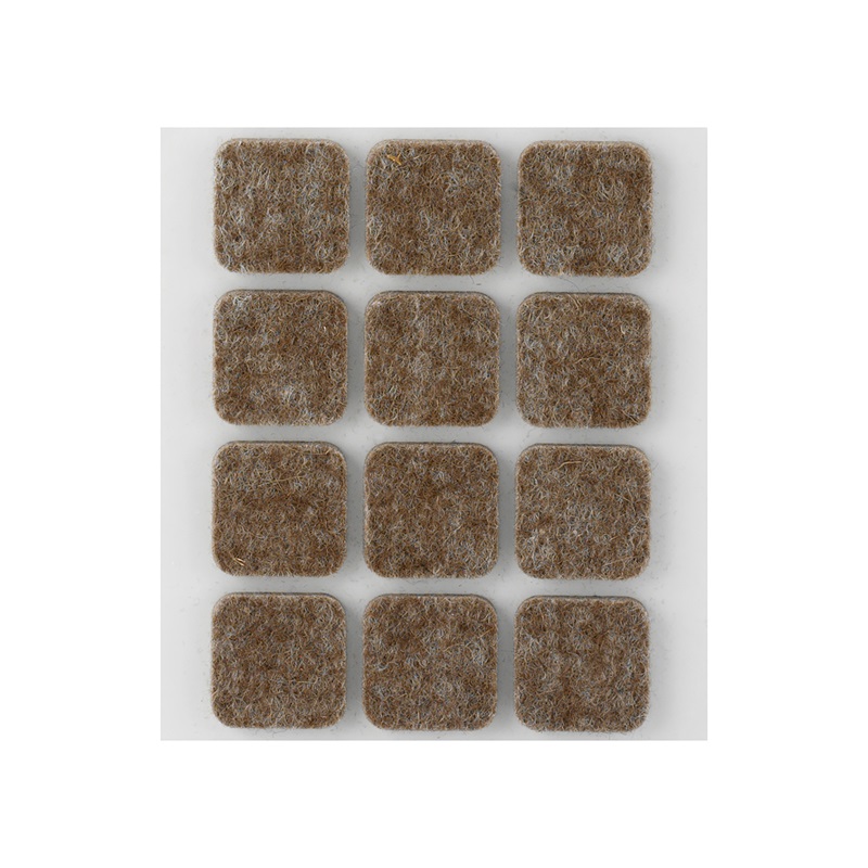 Fieltro adhesivo pata mueble marron
