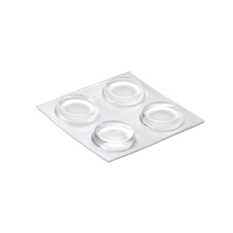 GOTA TRANSPARENTE ADHESIVA Ø19X4MM TRANSPARENTE 4 UNDADES 4053-2- 000 1