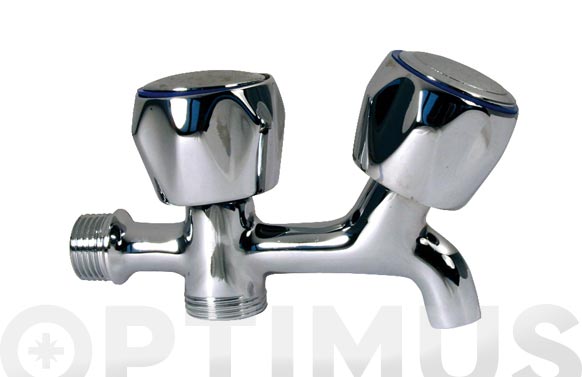 GRIFO LAVADORA DOBLE V/MET1/2'