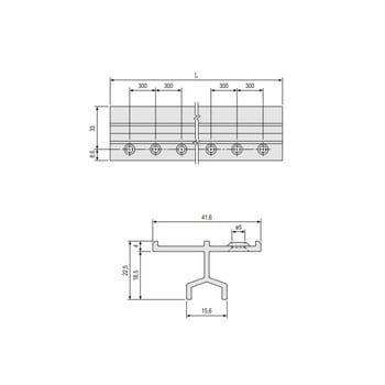 GUIA SUPERIOR BAJA.G017340401 (MTS)PLATA 2