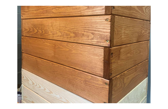 JARDINERA DE MADERA RECTAN100X25 X21 CM