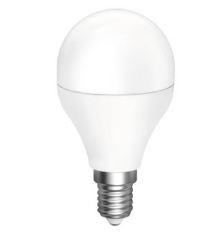 BOMBILLA ESFERICA LED     E14 5W 450 LM