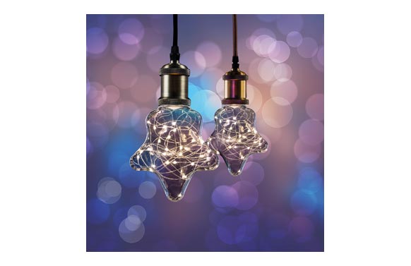 LAMPARA LED STARRY ESTRELLA E27 1,5W CALIDA LSO-04051 1