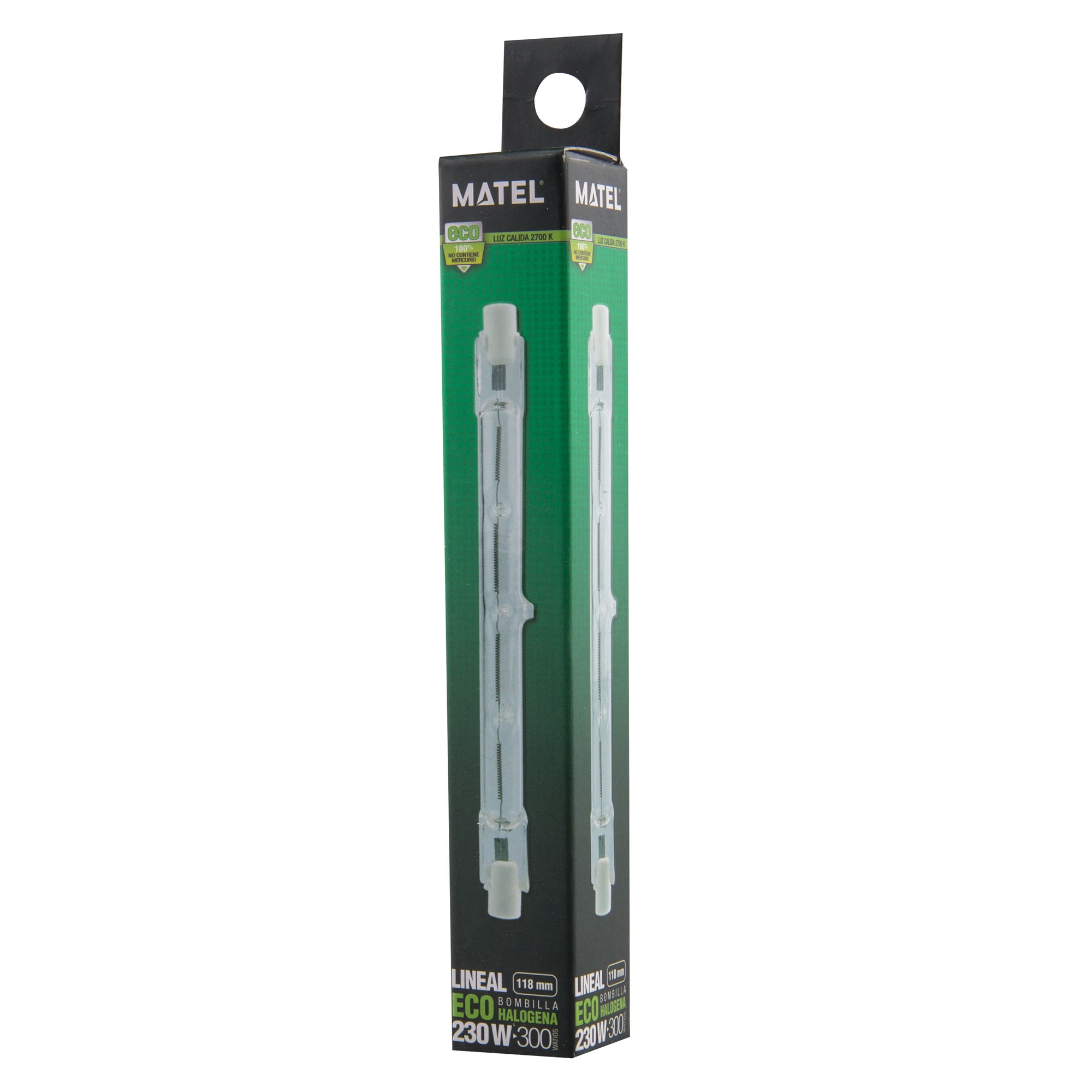LAMPARA HALOGENA LINEAL 230W-118MM 2