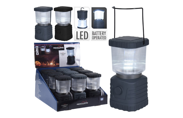 LAMPARA CAMPING LED A PILA16 CM