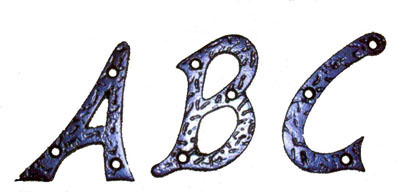 LETRA FORJA 8 CMS. (D) 1