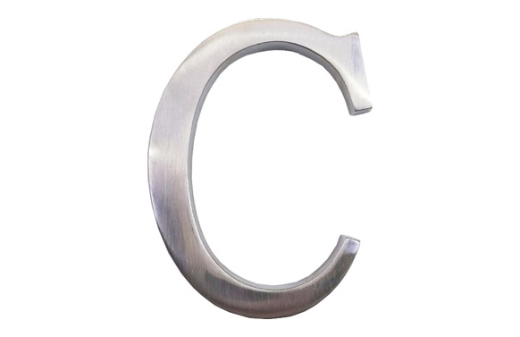Letra laton 100 mm