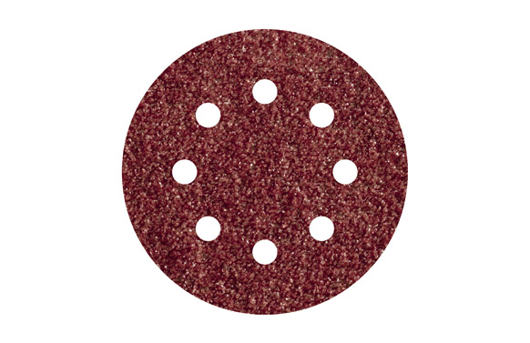 LIJA DISCO ADHERENTE MADERA METAL GR 80 5 UDS Ø 115 8 AGUJEROS 2271000 1