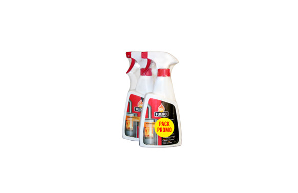 LIMPIADOR CRISTAL ESTUFAS Y CHIMENEAS (2 UDS) 500 ML PISTOLA 50275 1