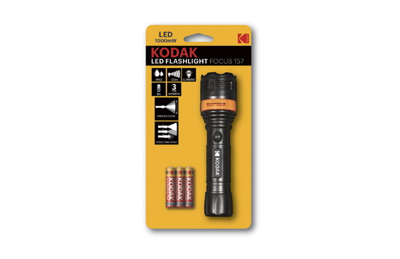 LINTERNA LED FOCUS 157    60 LM 1 W