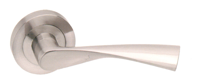 MANILLA OLA ZAMAK/ALUMINIO ROSETA (JUEGO) DORADO MATE R10155 SB 1