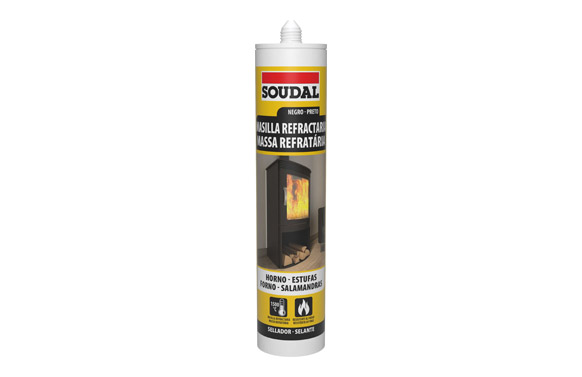 MASILLA REFRACTARIA ALTA T290 ML NEGRO