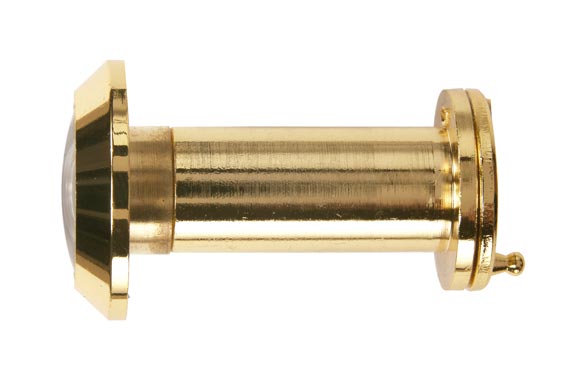 MIRILLA 200º SUPERVIEWER CON TAPA Ø 14 MM 35-55 NIQUEL MATE SWLNM 1