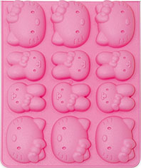 MOLDE BOMBONES SILICONA   HELLO KITTY