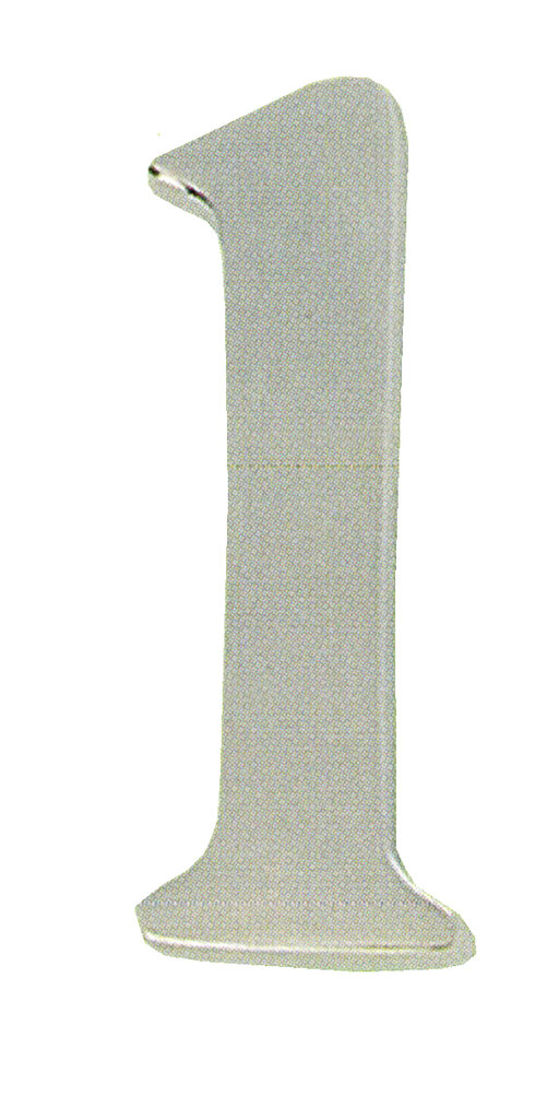 Numero 1 laton pulido 100 mm3810120-blis