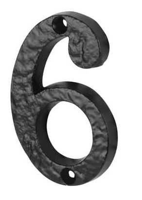 Numero 1 negro rust.  100 mm3811120-blis