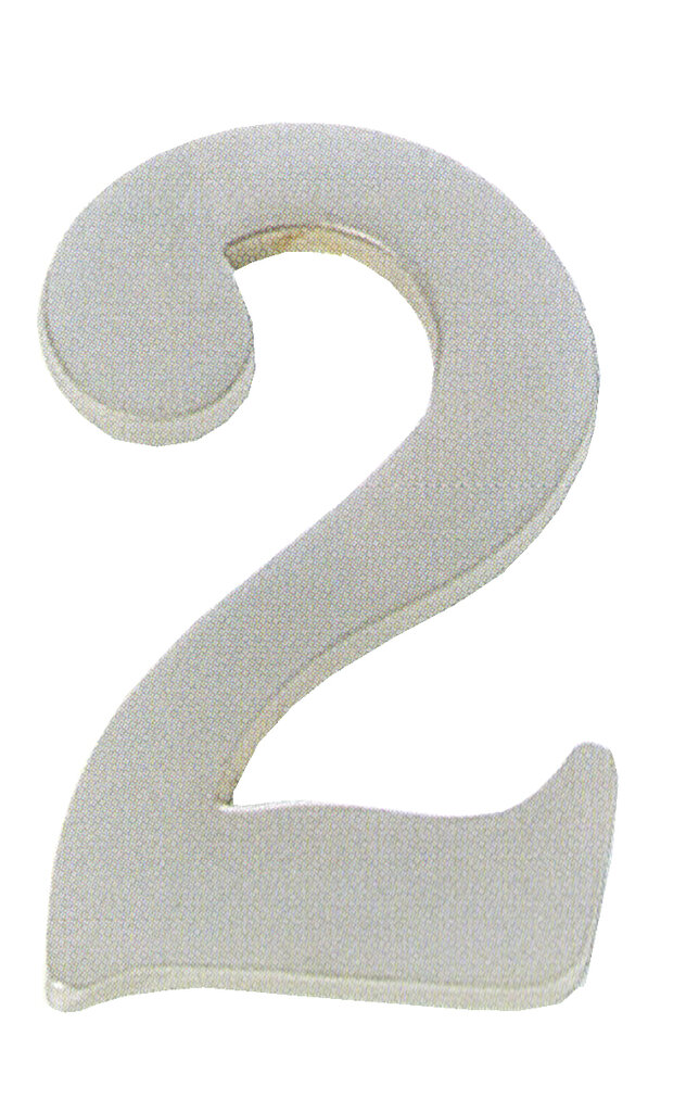Numero 3 negro rusti. 100 mm3831120-blis