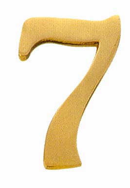 Numero 4 laton pulido 100 mm3840120-blis