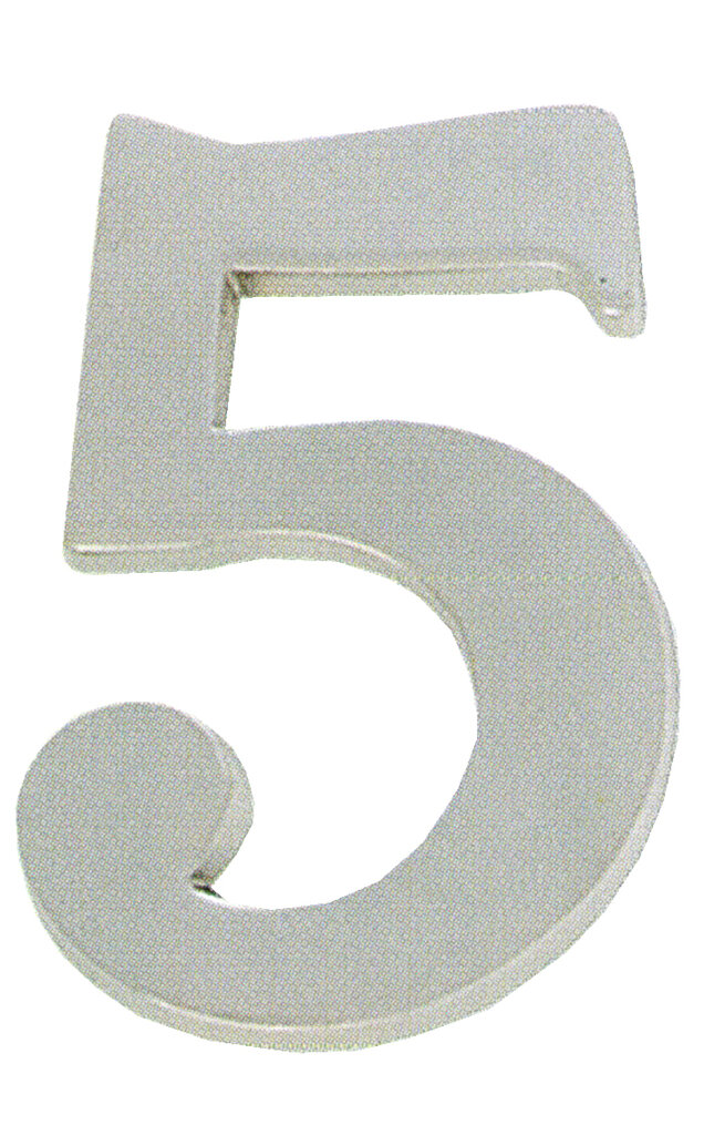 Numero 5 negro rusti. 100 mm3851120-blis