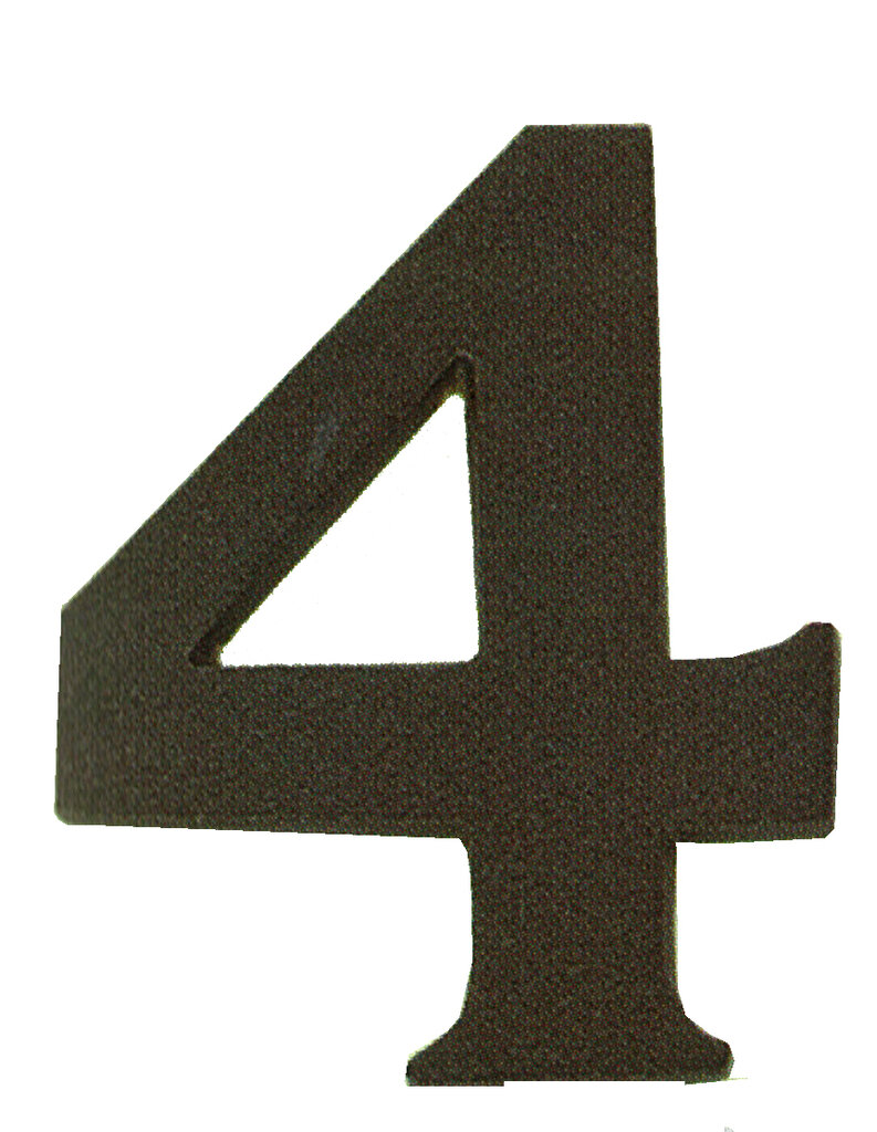 NUMERO 4 CROMO BRILLO 100 MM3840020-BLIS 1