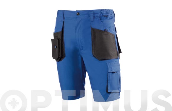 PANTALON CORTO TOP RANGE  T.XL AZUL/NEGR