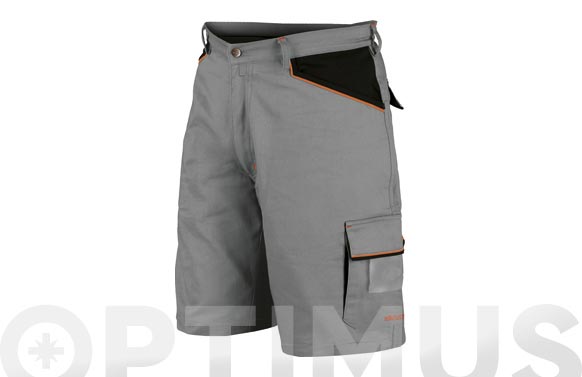 PANTALON BERMUDA ALGODON ST L GRIS