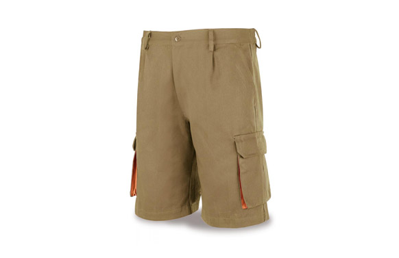 PANTALON CORTO BEIGE      42/44