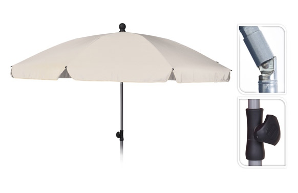 PARASOL PLAYA Ø 200 CM BEIGE DV8100730 1