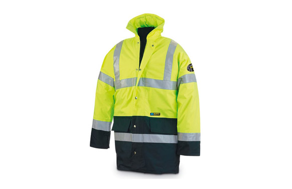 PARKA ALTA VISIBILIDAD MARINO / AMARILLO TALLA S 288-PFYMIX-S 1
