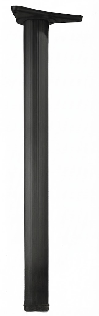 Pata cocina graduable 60x710 negra