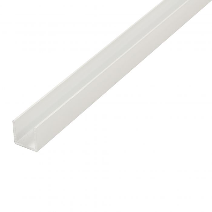 PERFIL U ALUMINIO 15X15-1M.PLATA  20684