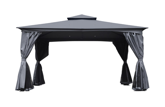 PERGOLA METALICA 4 X 3 M MOON GRIS 625121-DANNY 1