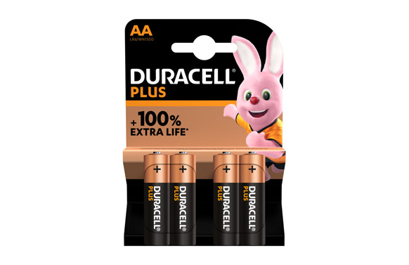 Pila alcalina plus power  lr06-aa bl.4