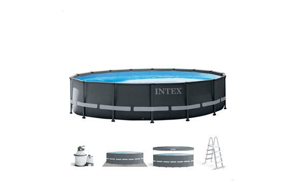 PISCINA REDONDA DESMONTABLÚ488X122CM