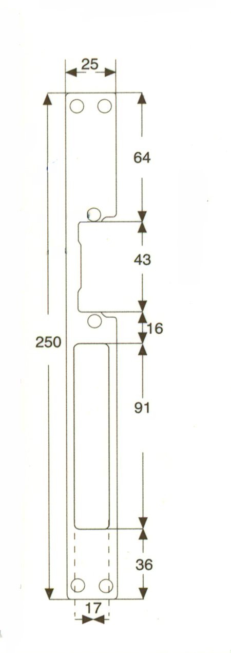 FRONTAL CIERRE ELECTRICO A907-X