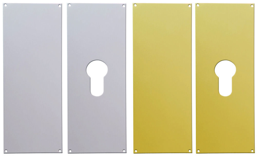 Placa 80 x 80  ciega niq.sat  mod.300
